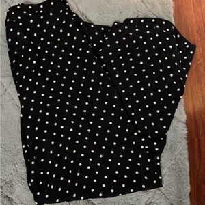 Polka Dot Women's Flowy Pants